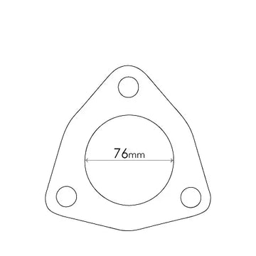 Redback Flange Gasket for various Ford, Audi, Hyundai, Nissan, Mazda, Volkswagen, Honda, Mitsubishi, Suzuki, & Volvo vehicles - Brixton 4x4 - Buy Online Now!